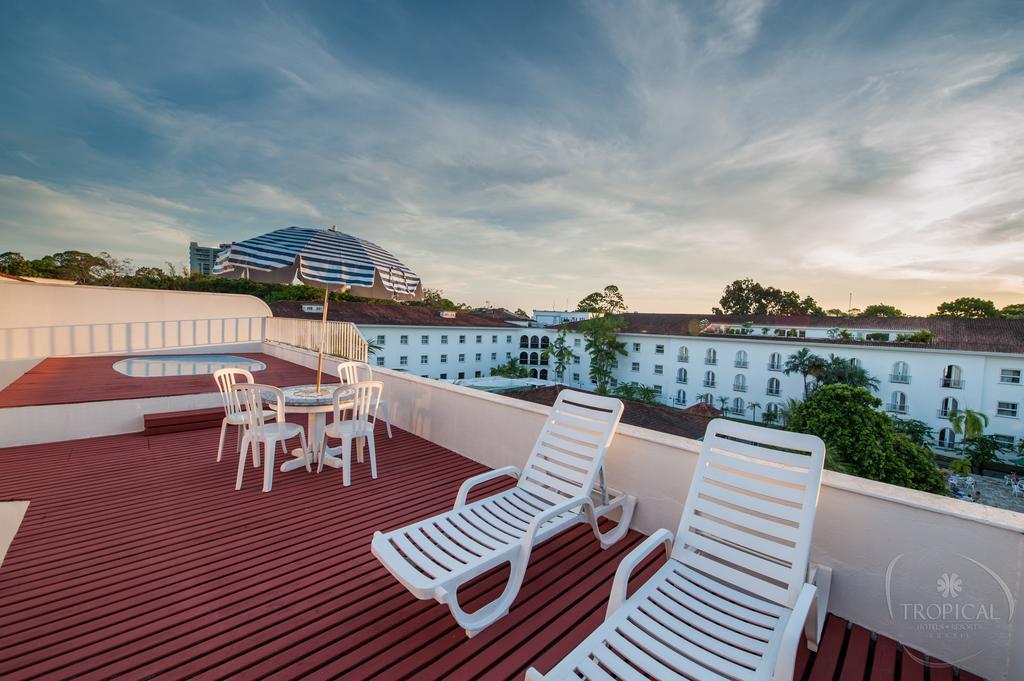 Hotel Tropical Manaus Eksteriør billede Rooftop terrace